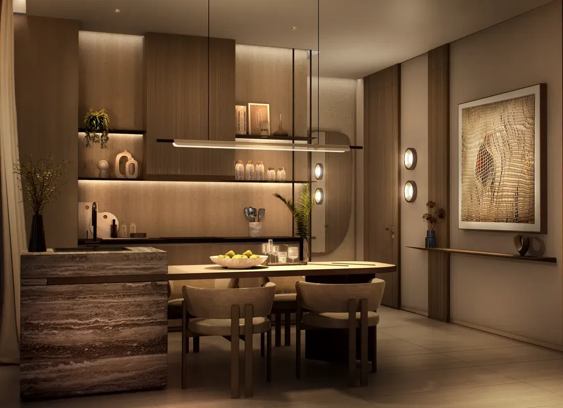 Soléva Beach Residences in Al Marjan Island: rooftop spaces — image 8
