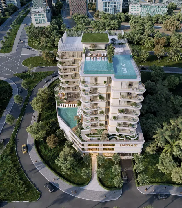 Beach Walk Residence 4 in Dubai Islands: rooftop spaces — project photograph 1