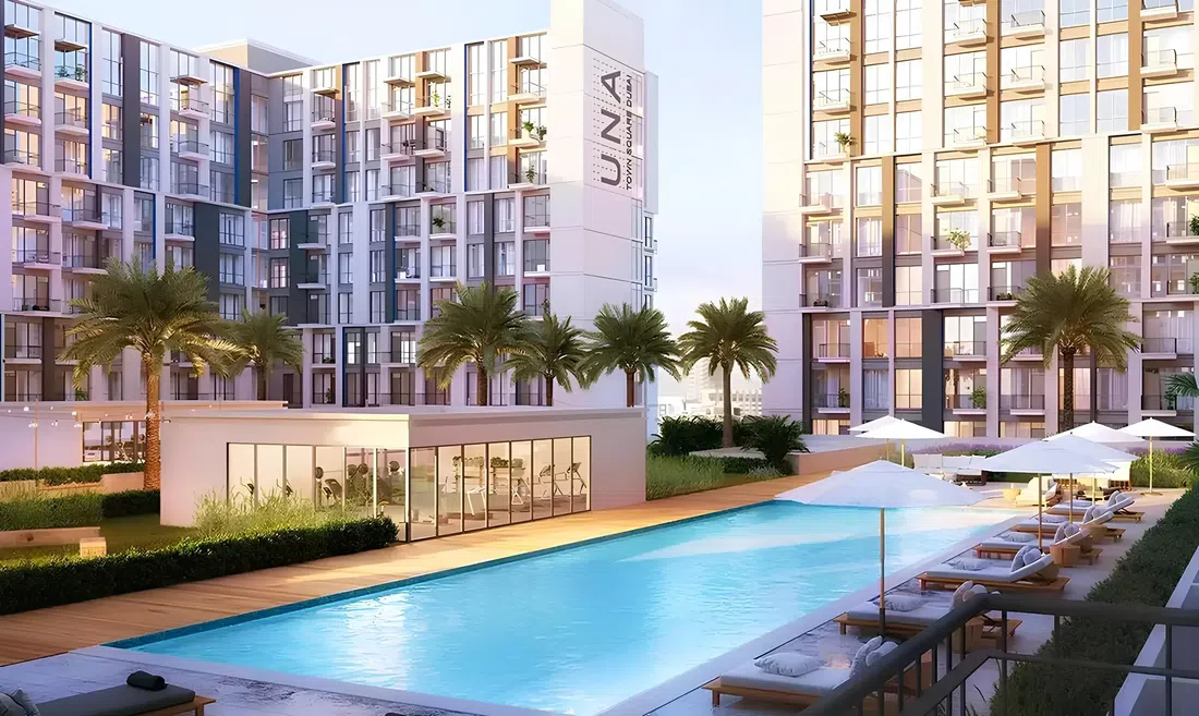 Una Apartments in Town Square: sports courts — image 6