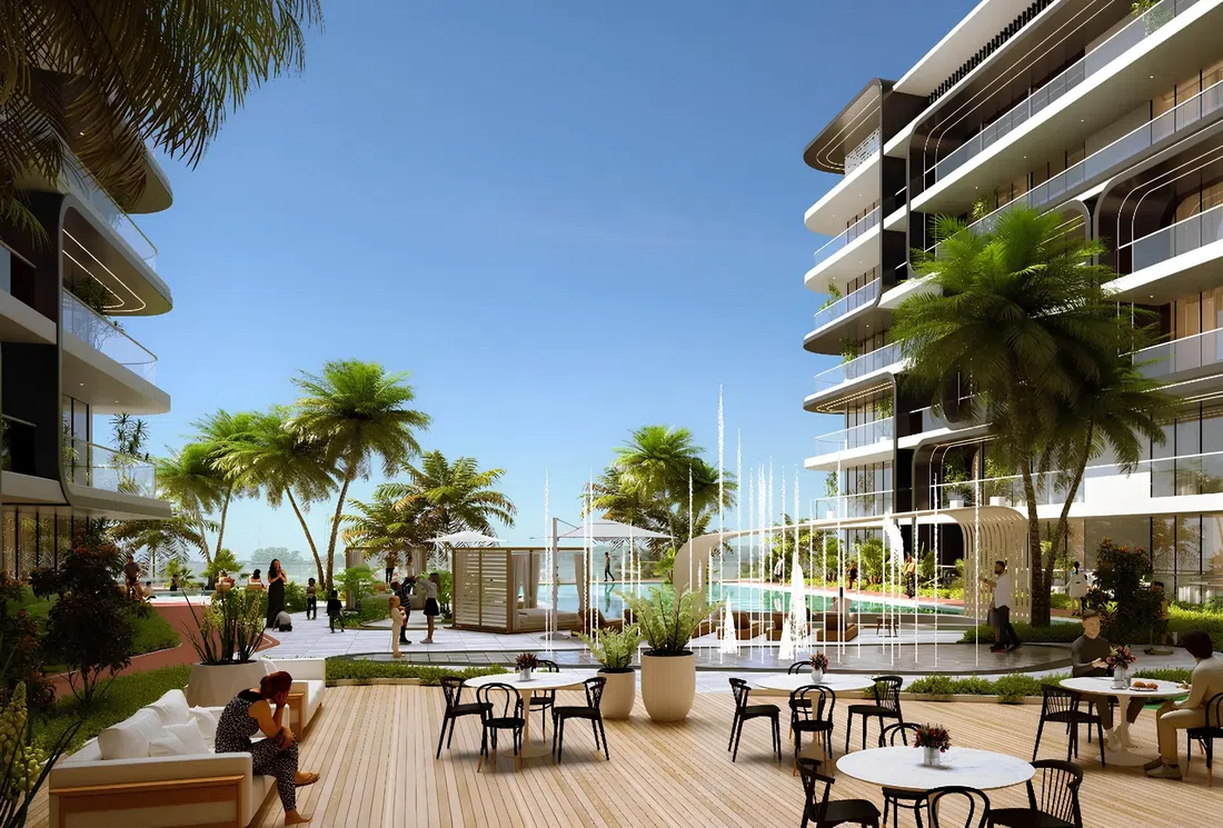 Al Haseen Residences 6 in Dubai Industrial City: sports courts — image 4
