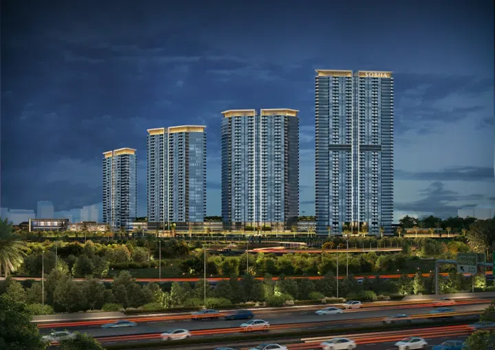 Sobha Solis Tower A in Dubai Motor City: sports courts — image 2