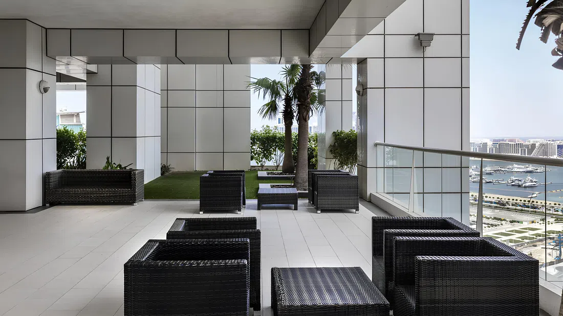 Botanica Tower في جميرا بيتش ريزيدنس: حدائق منسّقة — صورة 10