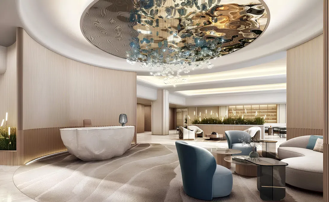 Palm Beach Tower 1 في الصفوح 2: مساحات على السطح — صورة 5