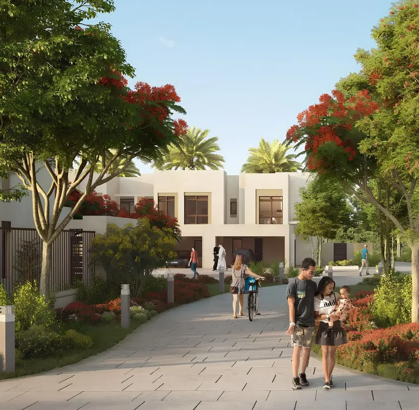 Noor Townhouses in Town Square: sports courts — image 4