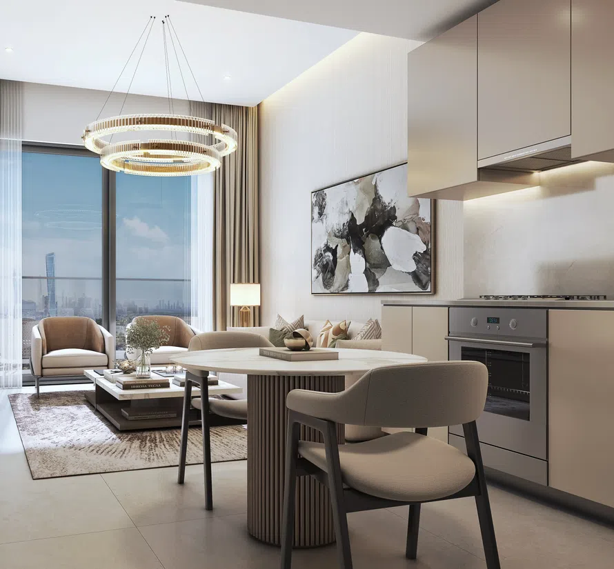 The Horizon at Sobha Central في جبل علي الأولى: التشطيبات الطبيعية — صورة 6