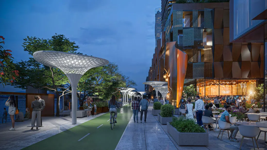 Sunstone in Reem Island: landscaped gardens — image 11