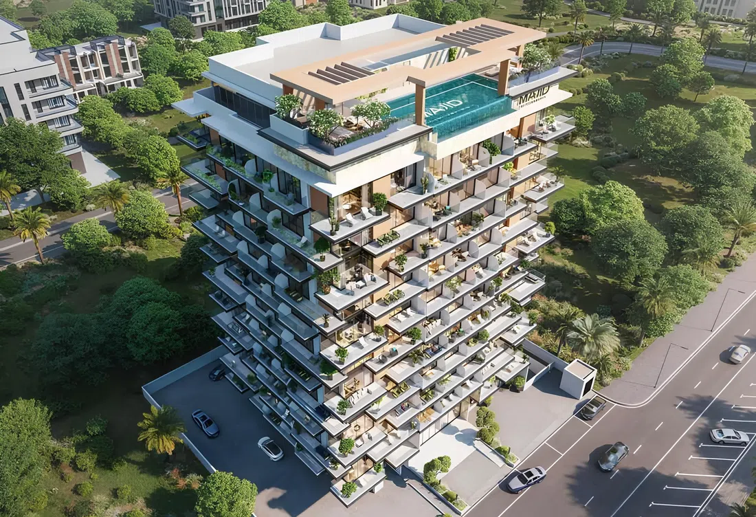 Dubailand Residence Complex'deki Arlington Park 2: yoga alanları — 3. fotoğraf