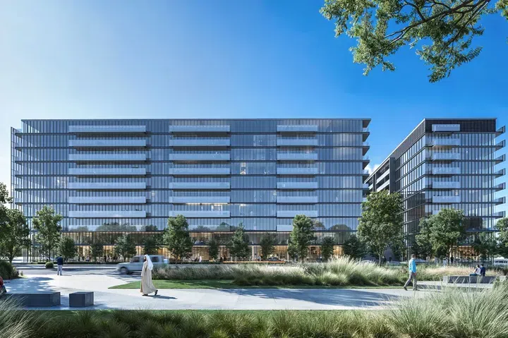 The Gate 6 in Muwaileh Commercial: expansive glazing — image 2
