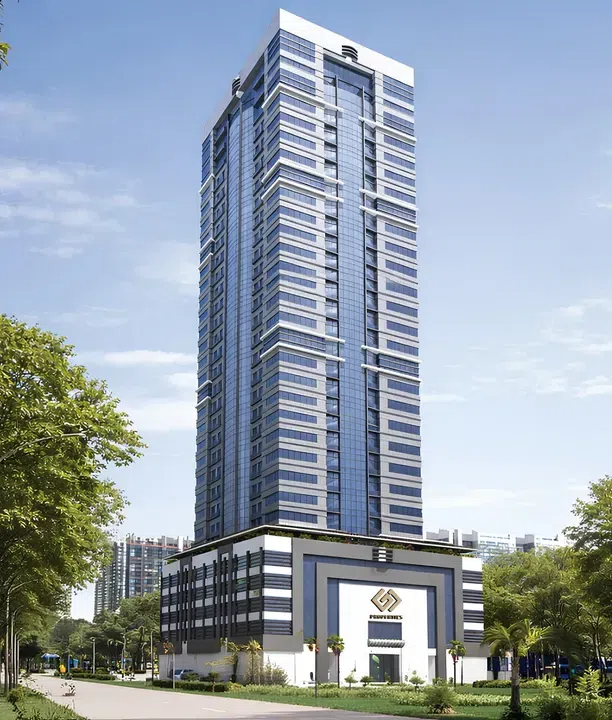 Al Aamra 1 Tower in Al Amerah: expansive glazing — image 2