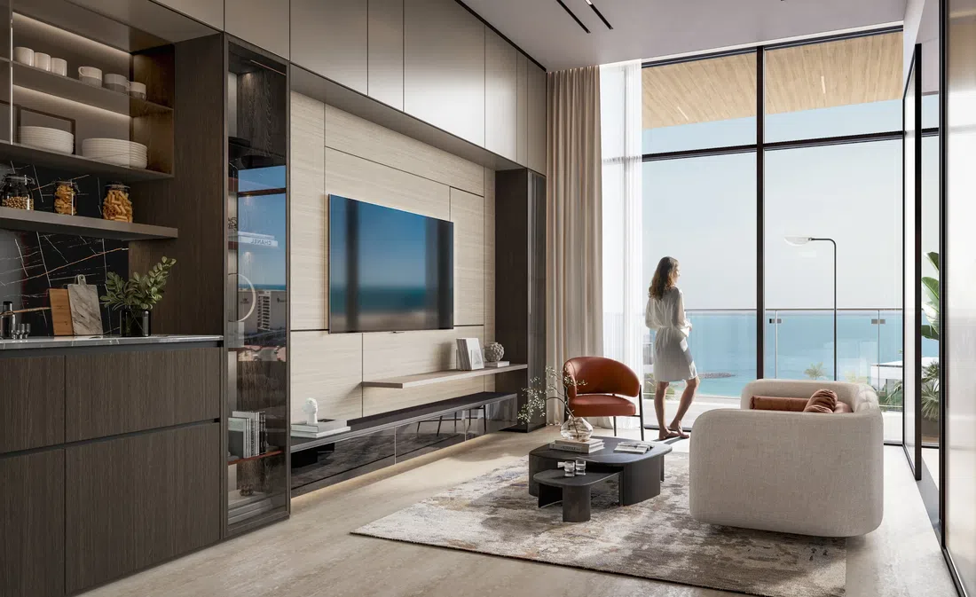Ola Residences في جزيرة المرجان: مساحات عمل مشتركة — صورة 8