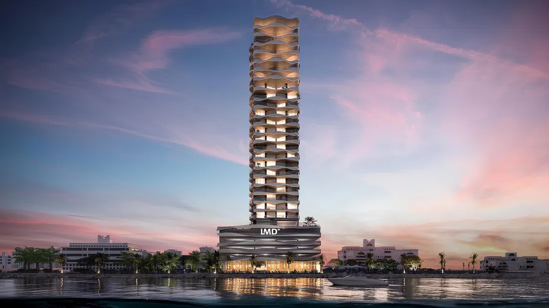 The Pier Residence by LMD في مدينة دبي الملاحية: مساحات على السطح — صورة 9