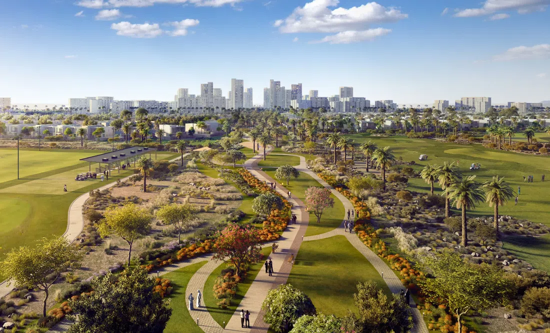 Emaar South'deki Golf Acres: çatı alanları — 8. fotoğraf