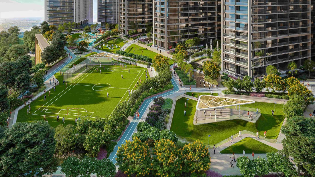 The Horizon at Sobha Central في جبل علي الأولى: التشطيبات الطبيعية — صورة 9