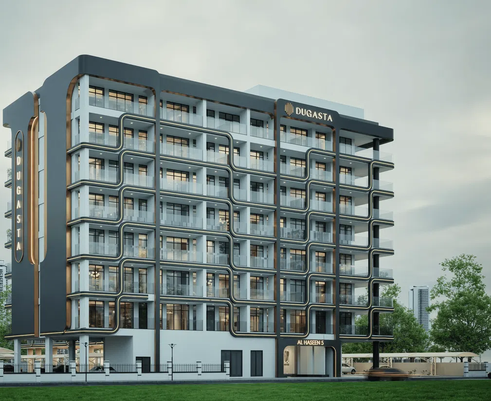 Al Haseen Residences 5 في مدينة دبي الصناعية: مساحات على السطح — صورة 4