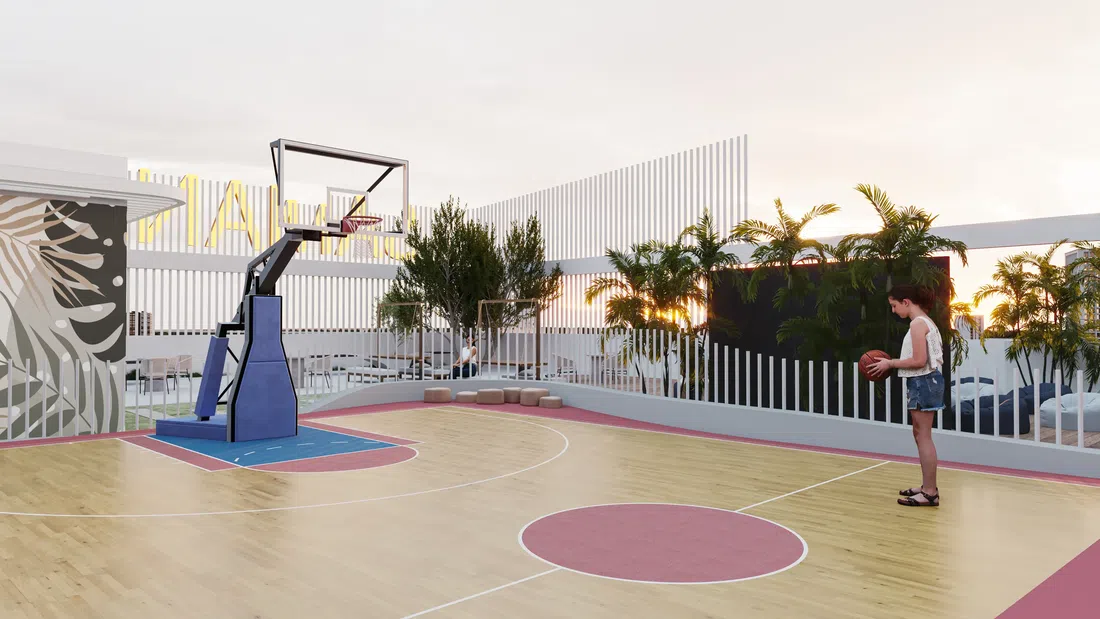 Samana Park Meadows in Dubailand Residence Complex: cinema amenities — image 6