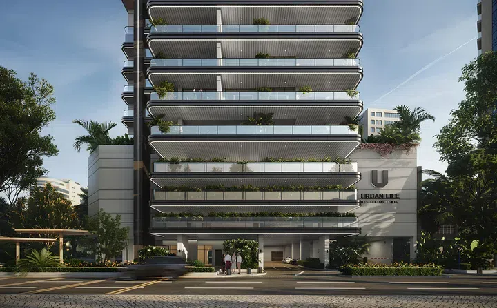 Urban Life in Business Bay: landscaped gardens — image 3