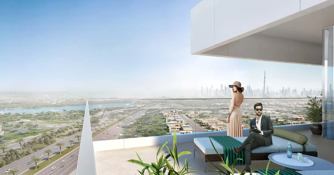 Aliyah Residences in Al Jaddaf: expansive glazing — image 12