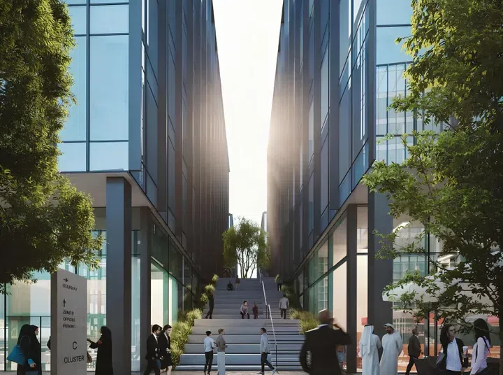 Muwaileh Commercial'deki CBD Phase 2 Building 10: çatı alanları — 2. fotoğraf