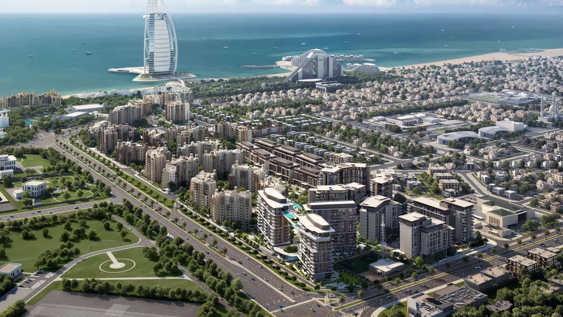Nourelle 1 in Madinat Jumeirah Living: expansive glazing — image 10