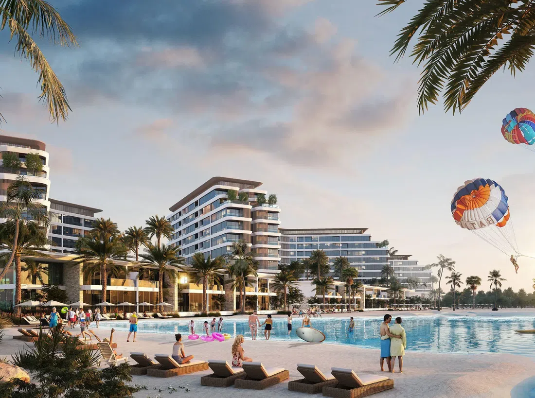 Siniya Island'deki Canalside Marina Residences: peyzajlı bahçeler — 5. fotoğraf