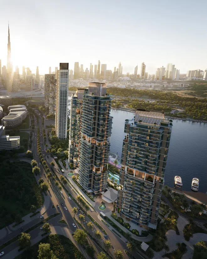 The Edit at d3 Tower B في حي دبي للتصميم: التشطيبات الطبيعية — صورة 7