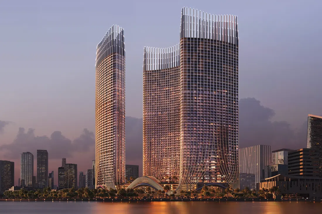 Binghatti Skyrise in Business Bay: sports courts — image 7