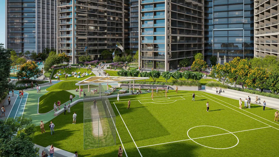 The Pinnacle at Sobha Central in Jebel Ali First: outdoor cinema — image 12