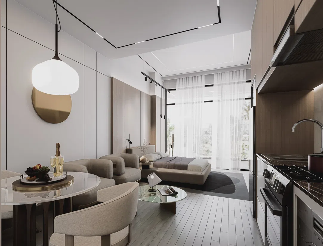 Al Haseen Residences 5 في مدينة دبي الصناعية: مساحات على السطح — صورة 8