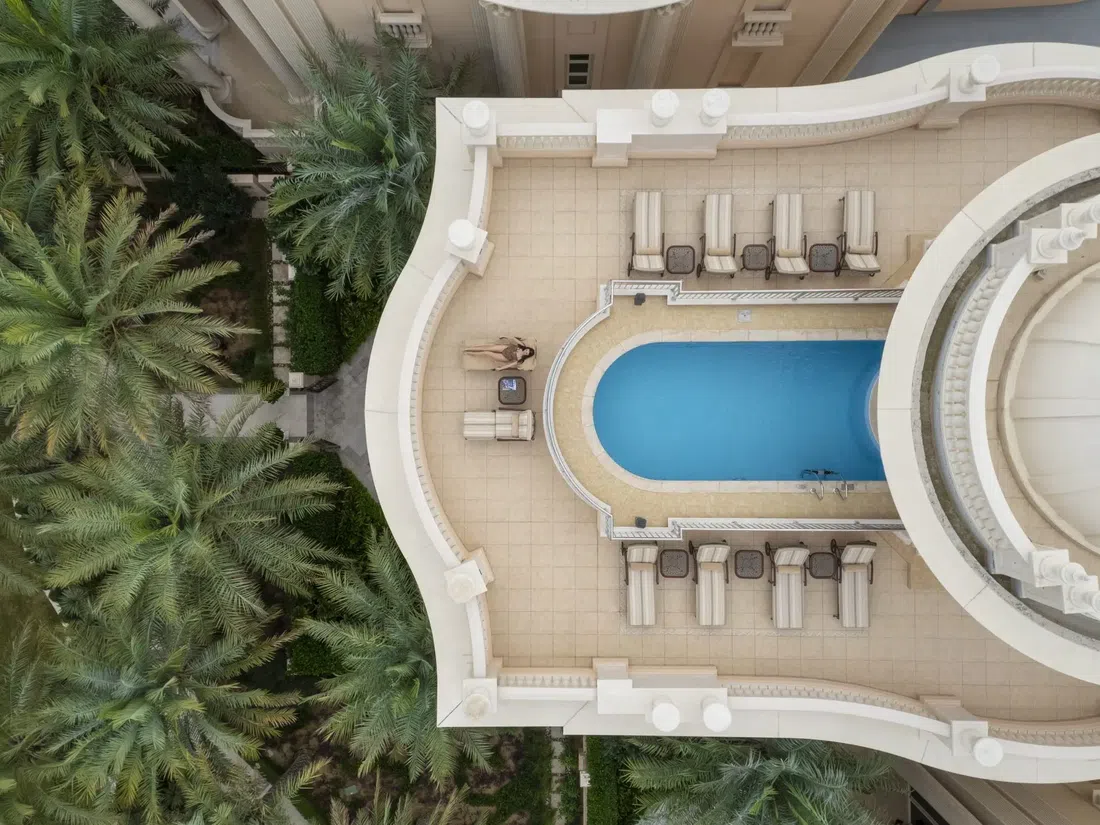 Raffles Villas The Palm Dubai في نخلة جميرا: مساحات لليوغا — صورة 8