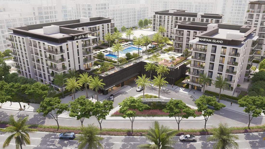 Maryam Island'deki Aysha Residences: peyzajlı bahçeler — 7. fotoğraf