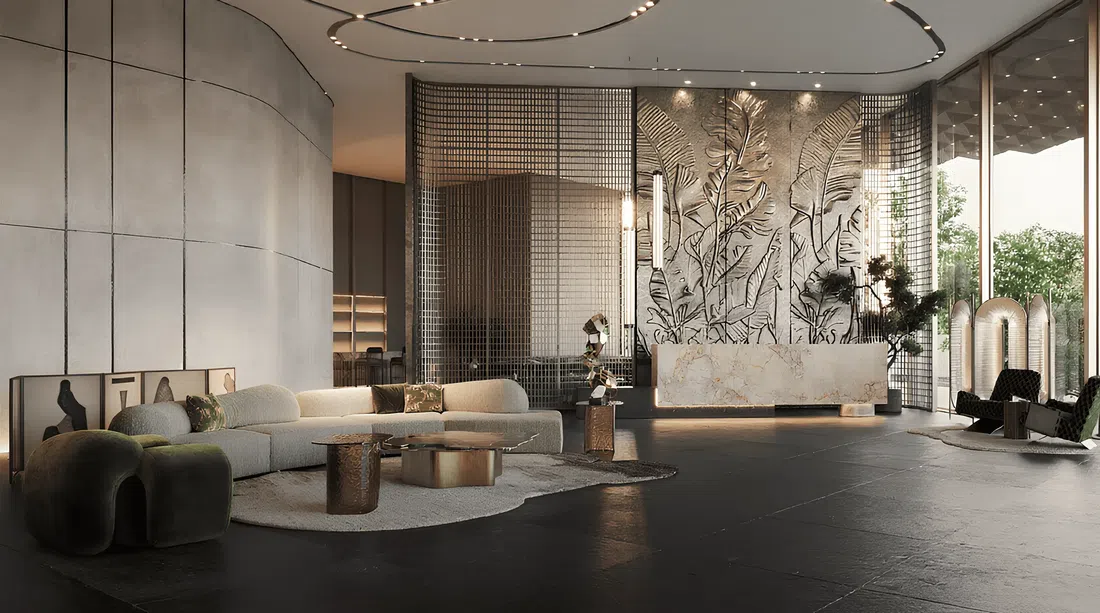 Cheval Residences in Dubai Islands: wood textures — image 8