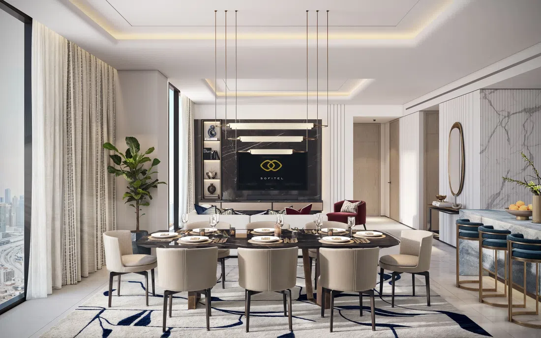 Sofitel Residences في وسط مدينة دبي: حدائق منسّقة — صورة 9
