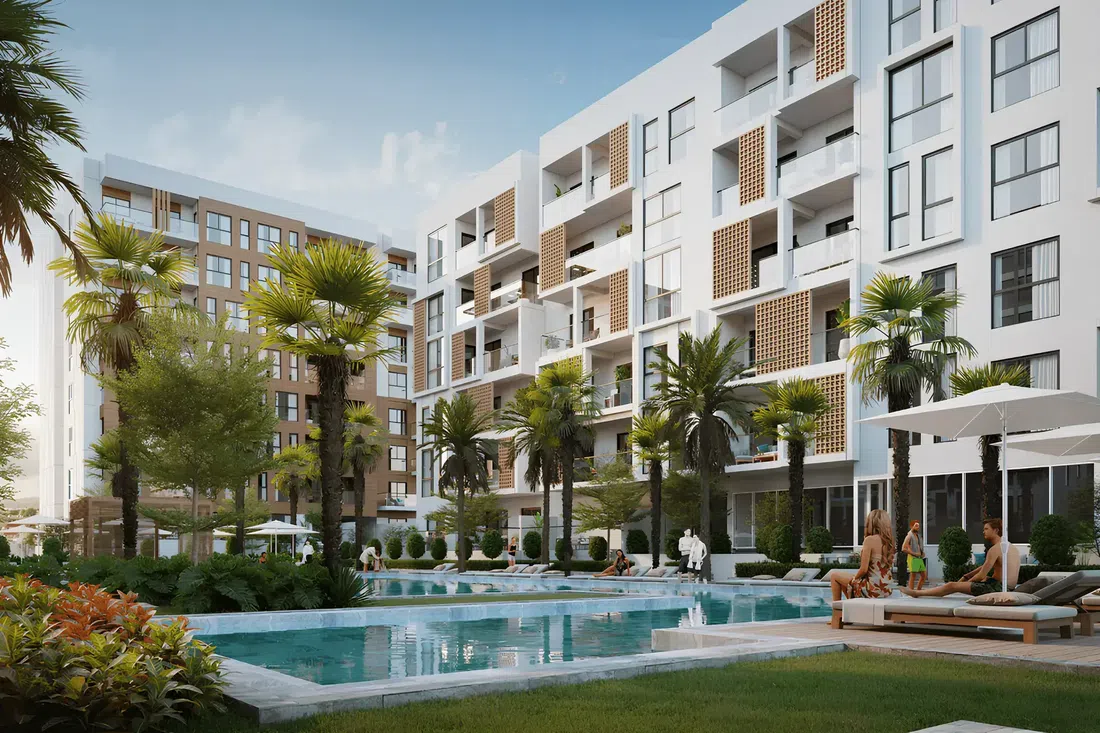 Wasl Gate'deki Hillside Residences 3. Building B: doğal yüzeyler — 9. fotoğraf