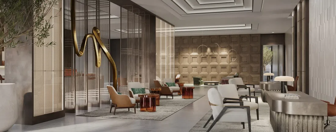 St. Regis Residence في وسط مدينة دبي: مساحات عمل مشتركة — صورة 10