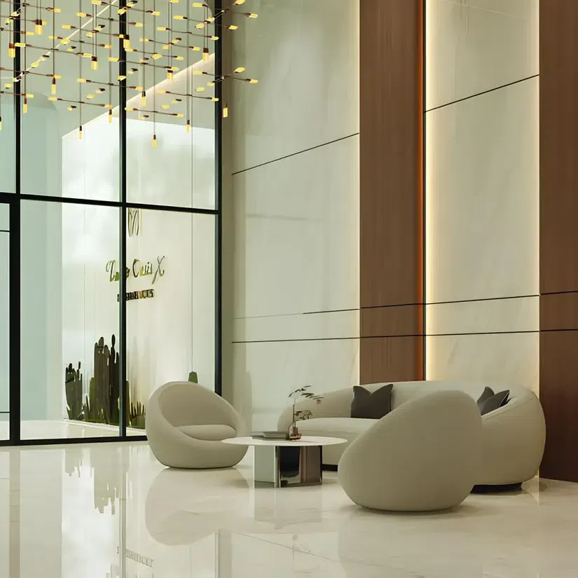 Tulip Oasis X in Majan: marble detailing — image 3