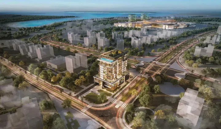 ELLE Residences Dubai Islands في جزر دبي: مساحات لليوغا — صورة 2