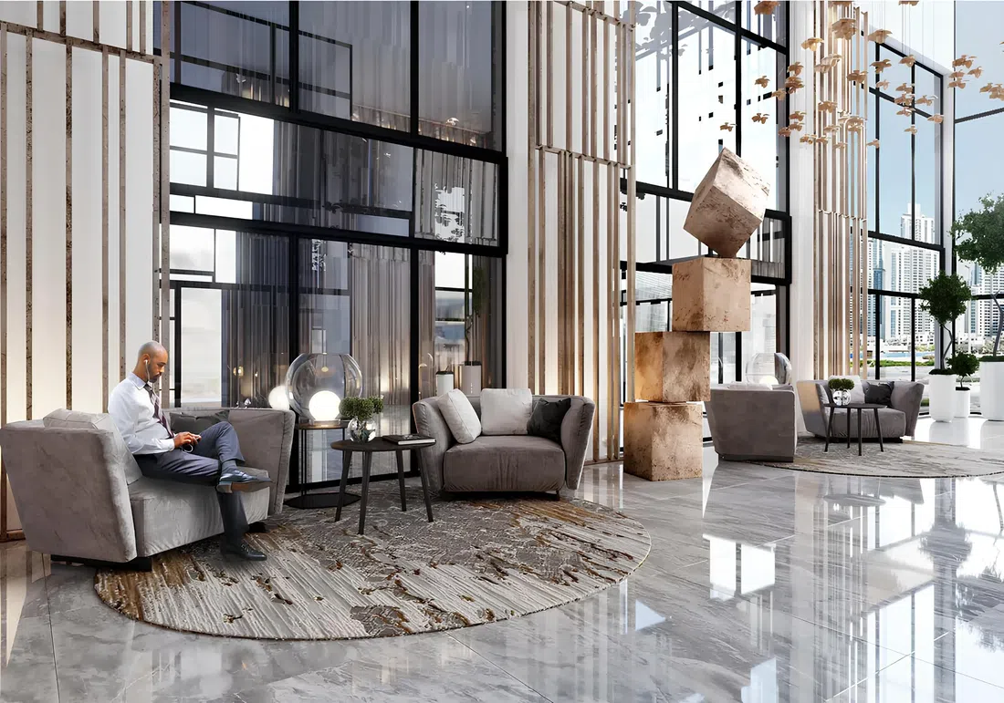 Business Bay'deki AHAD Residences: konsiyerj hizmeti — 9. fotoğraf