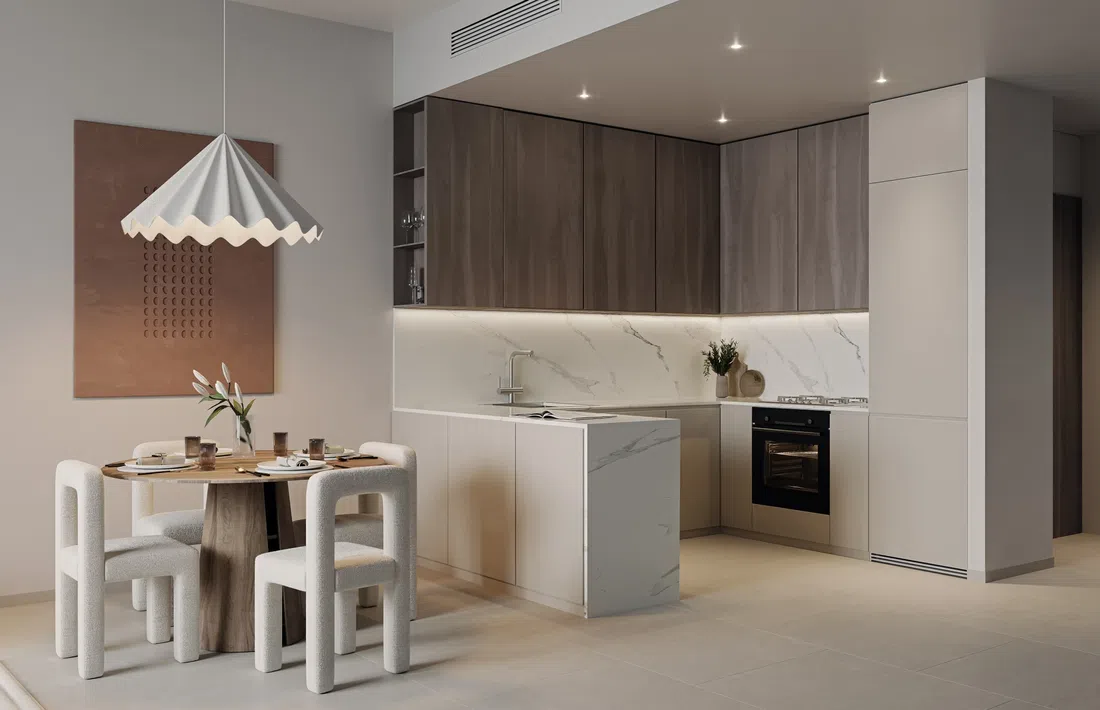 Dubai Sports City'deki AUREL1A Residence: akıllı ev özellikleri — 4. fotoğraf