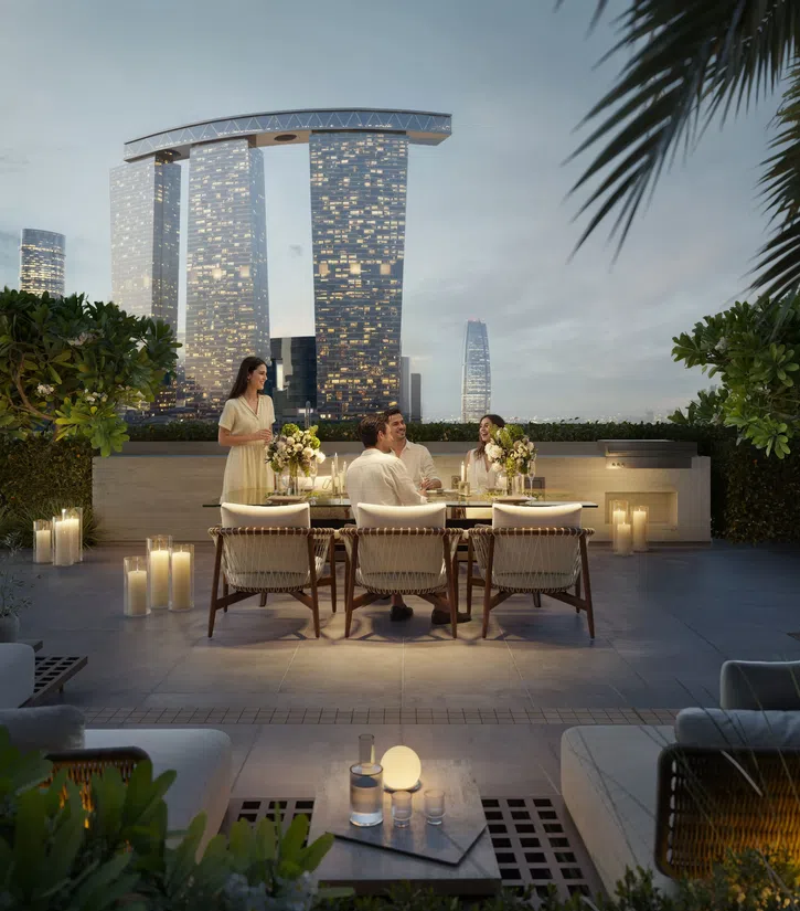 Reem Island'deki A1LA Residence: yoga alanları — 4. fotoğraf