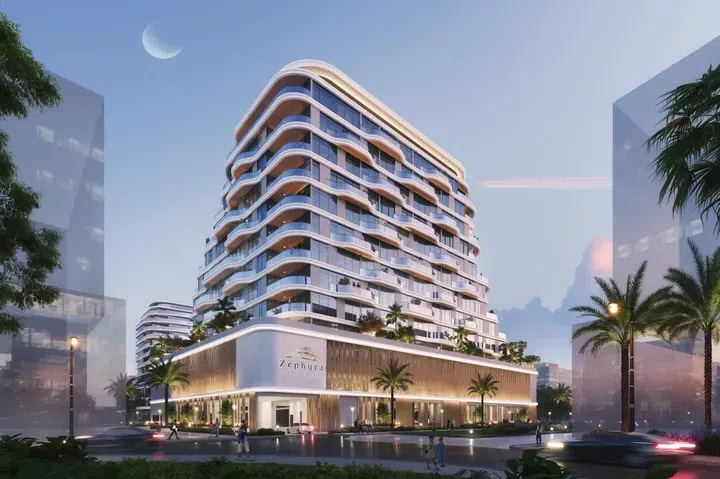 Zephyra Residences في جزر دبي: حدائق منسّقة — صورة 3