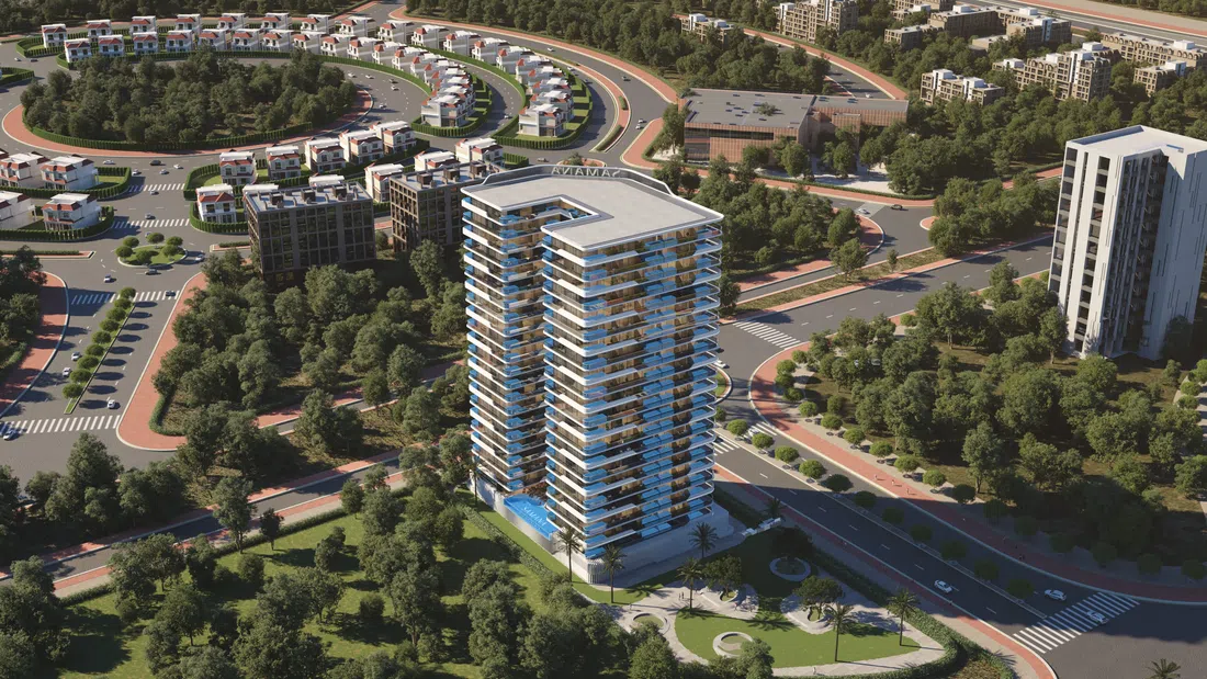 Dubailand Residence Complex'de Parkville: açık hava sineması — 9. fotoğraf