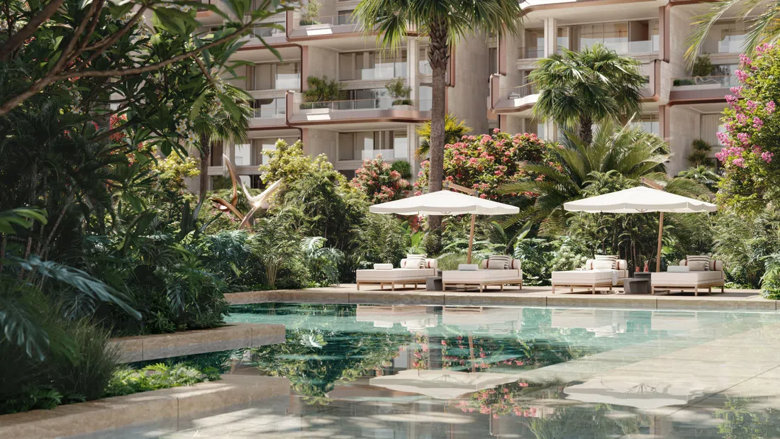 Palm Jumeirah'deki Alba Dorchester Collection: peyzajlı bahçeler — 12. fotoğraf