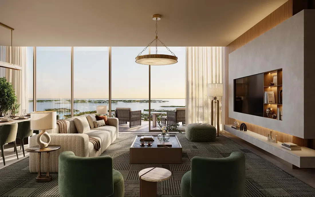 Avarra by Palace in Business Bay: landscaped gardens — image 12