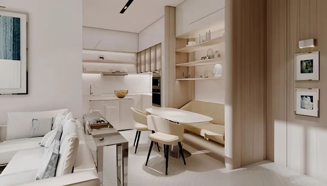 The Pier Residence by LMD في مدينة دبي الملاحية: مساحات على السطح — صورة 8