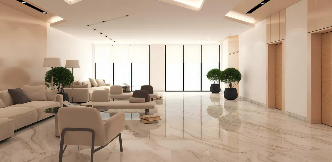 Anantara Residences in Palm Jumeirah: marble detailing — image 8