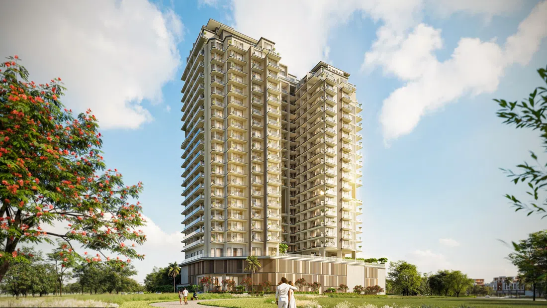 Nirvana Residences 1 in Dubai Production City: landscaped gardens — image 12