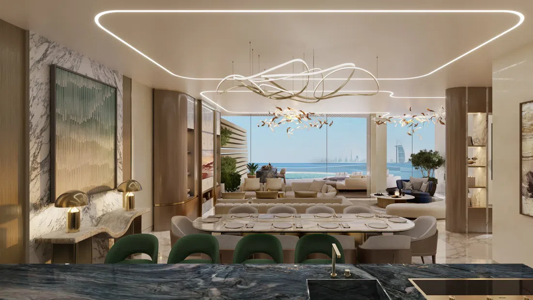 Palm Jumeirah'deki One Crescent: ortak çalışma alanları — 7. fotoğraf