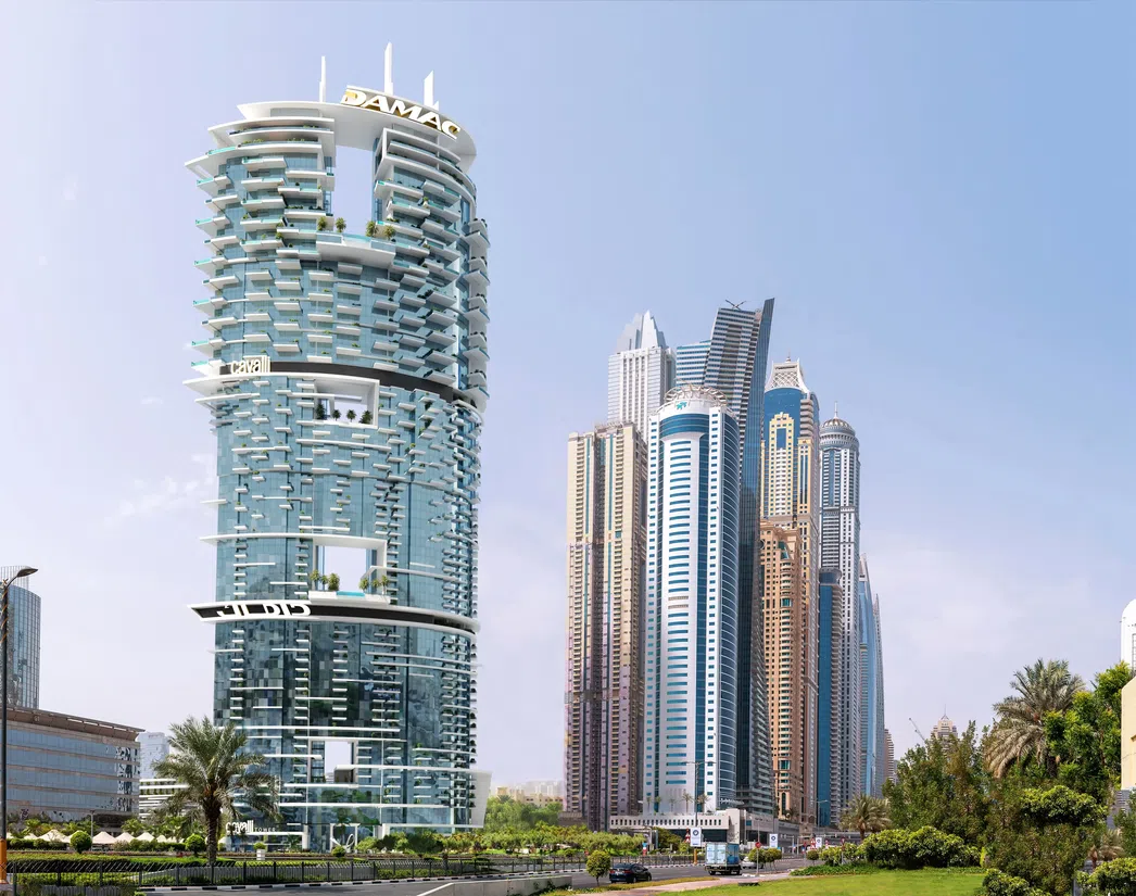 Dubai Media City'deki Cavalli Casa Tower: peyzajlı bahçeler — 11. fotoğraf