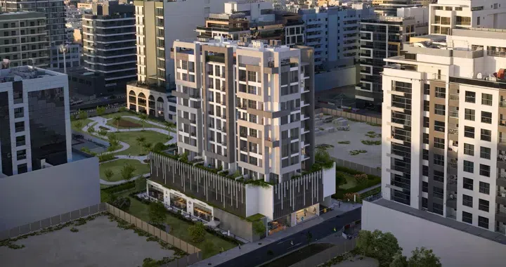 Jumeirah Garden City'deki Alba Tower: peyzajlı bahçeler — 3. fotoğraf