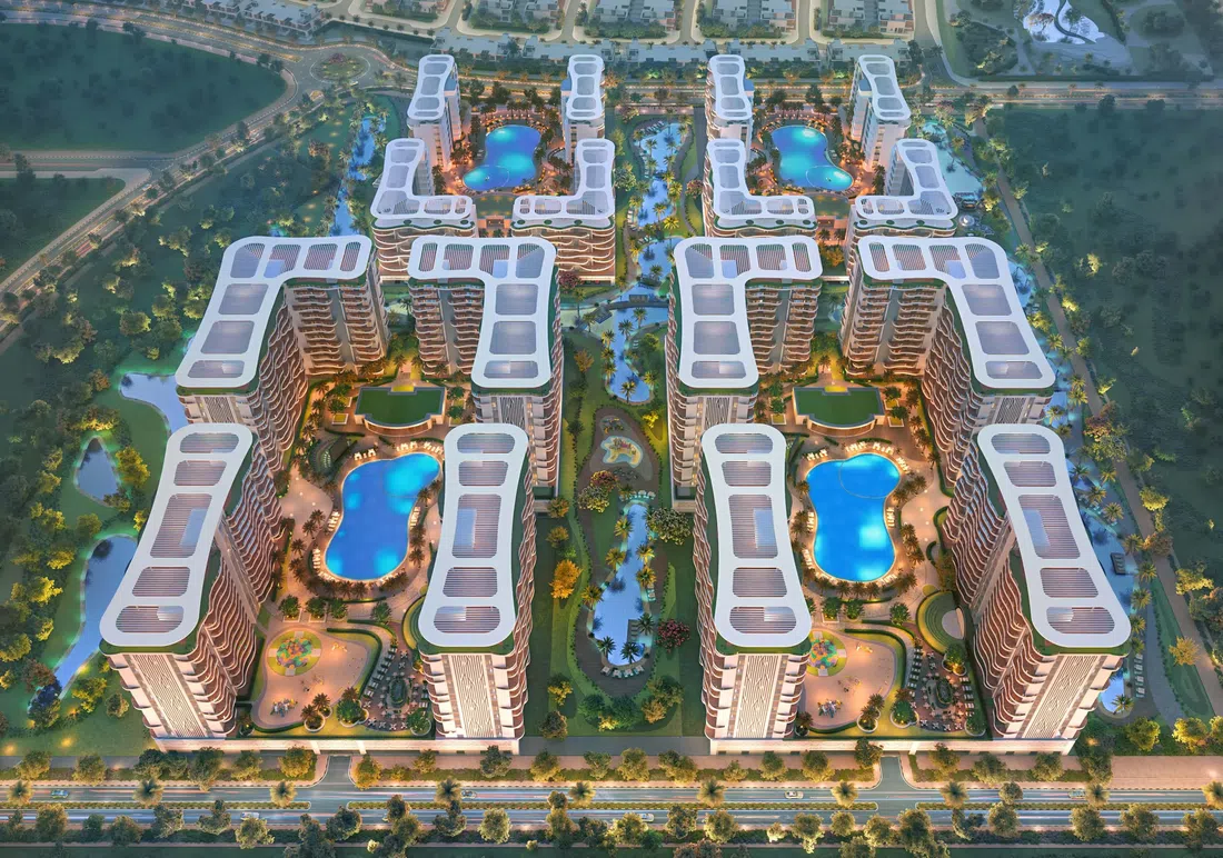 Damac Lagoons'deki Valencia: heykel mimarisi — 12. fotoğraf